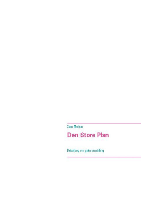 Omslag: Den Store Plan