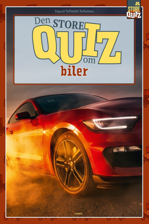 Omslag: Den store quiz om biler