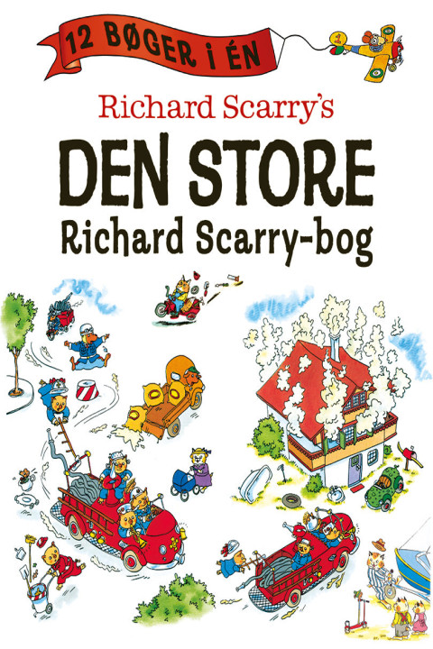 Omslag: Den store Richard Scarry-bog