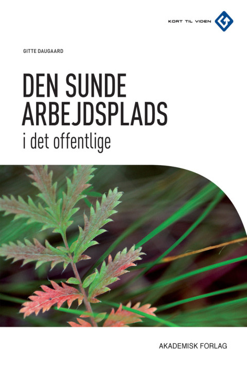 Omslag: Den sunde arbejdsplads i det offentlige