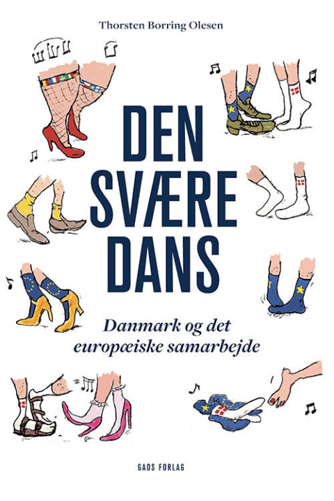 Omslag: Den svære dans