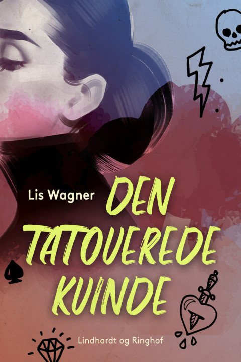 Omslag: Den tatoverede kvinde