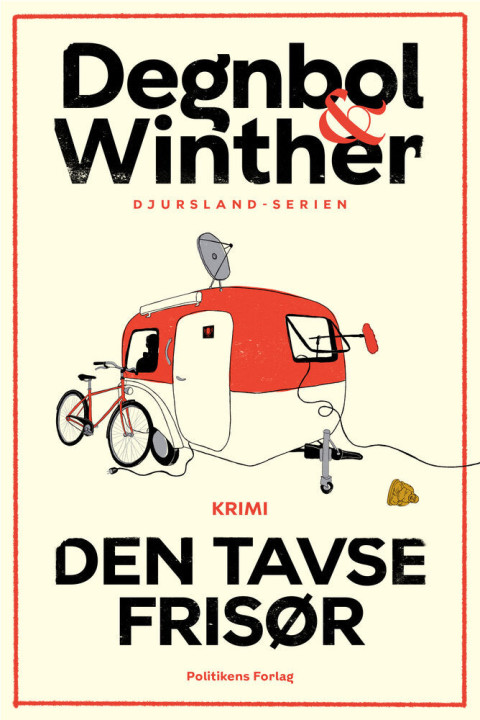 Omslag: Den tavse frisør
