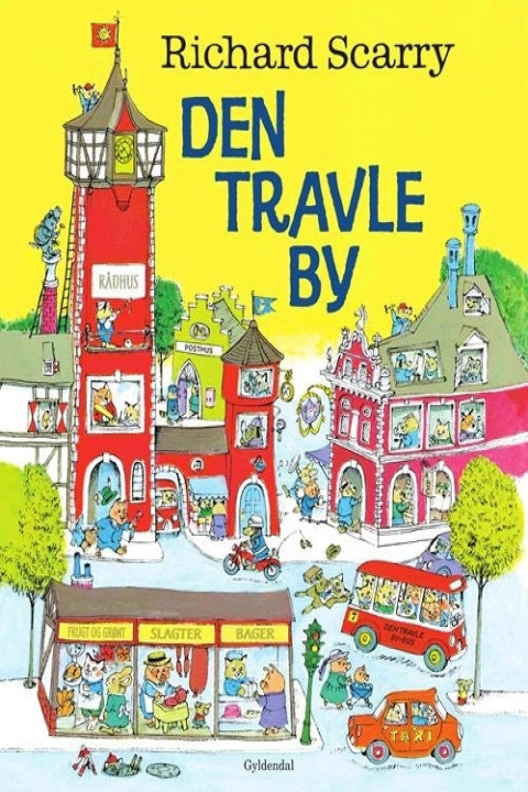 Omslag: Den travle by