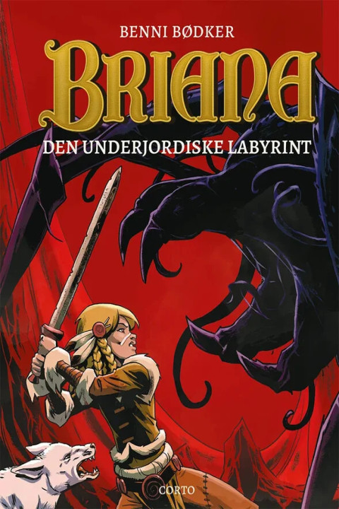 Omslag: Den underjordiske labyrint