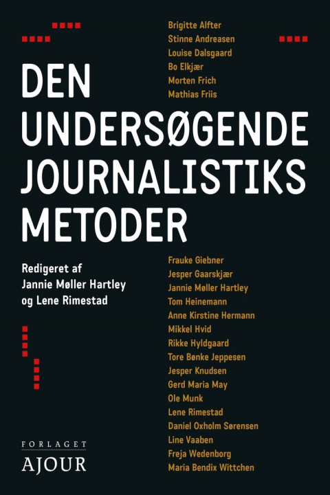 Omslag: Den undersøgende journalistiks metoder
