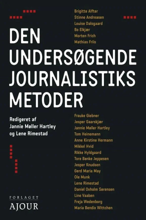 Omslag: Den undersøgende journalistiks metoder