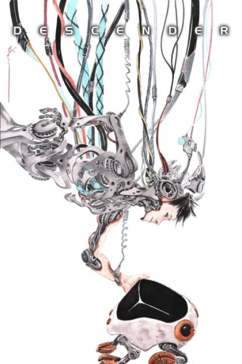 Omslag: Descender Volume 2 Machine Moon