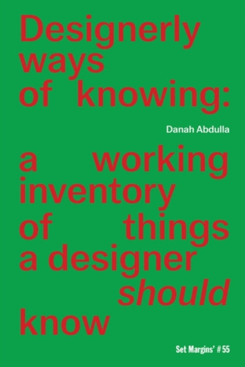 Omslag: Designerly Ways of Knowing