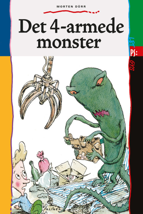 Omslag: Det 4-armede monster