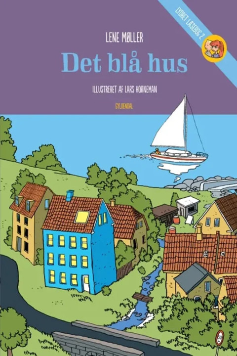 Omslag: Det blå hus