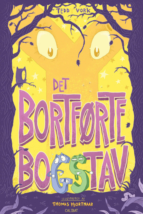 Omslag: Det bortførte bogstav