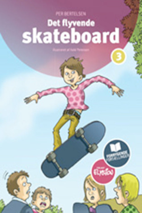 Omslag: Det flyvende skateboard
