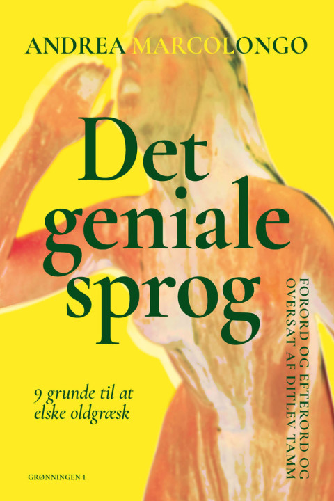 Omslag: Det geniale sprog