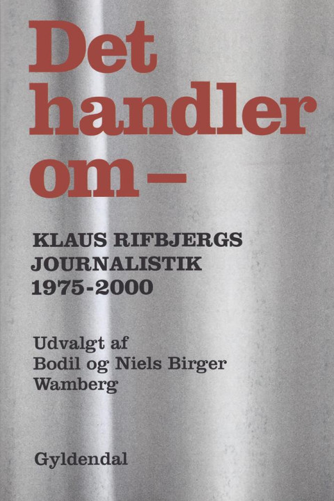 Omslag: Det handler om -