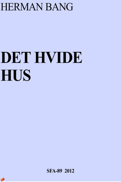 Omslag: Det hvide hus