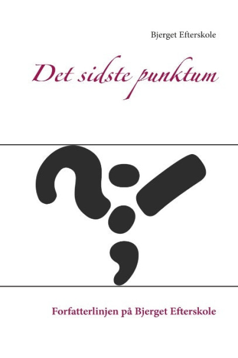 Omslag: Det sidste punktum
