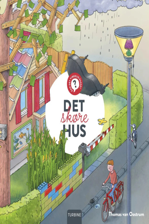 Omslag: Det skøre hus