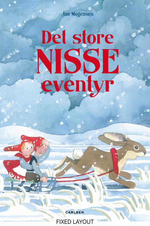 Omslag: Det store nisseeventyr