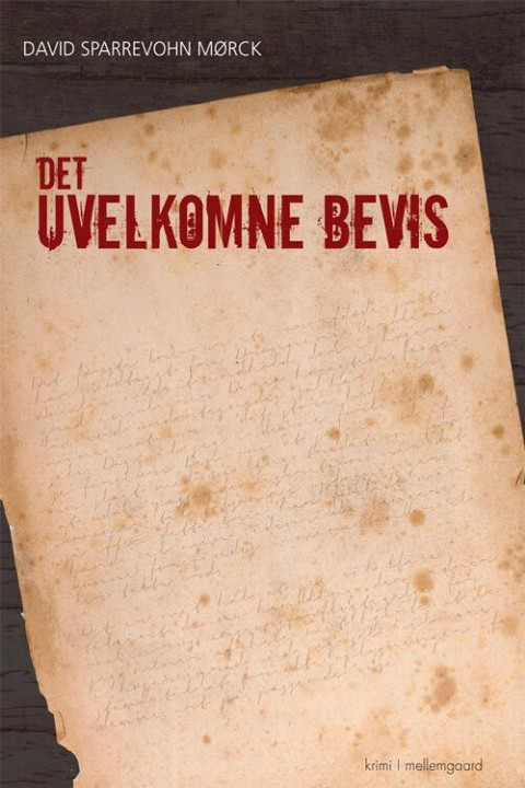 Omslag: Det uvelkomne bevis