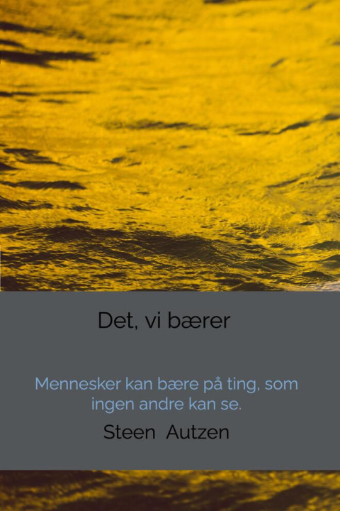 Omslag: Det, vi bærer