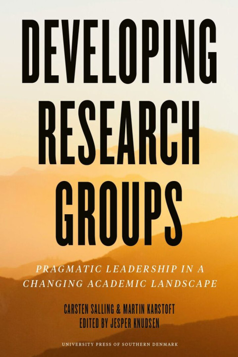 Omslag: Developing Research Groups
