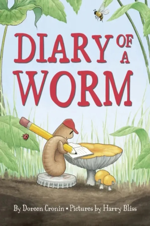 Omslag: DIARY OF WORM PB