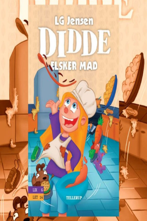 Omslag: Didde elsker alt #2: Didde elsker mad