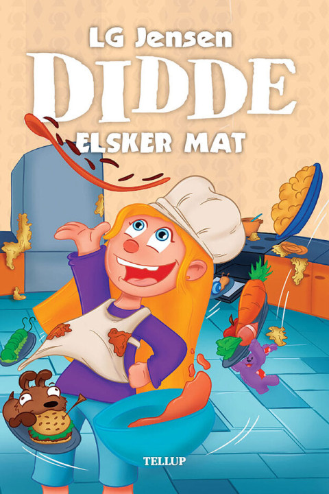 Omslag: Didde elsker alt #2: Didde elsker mat