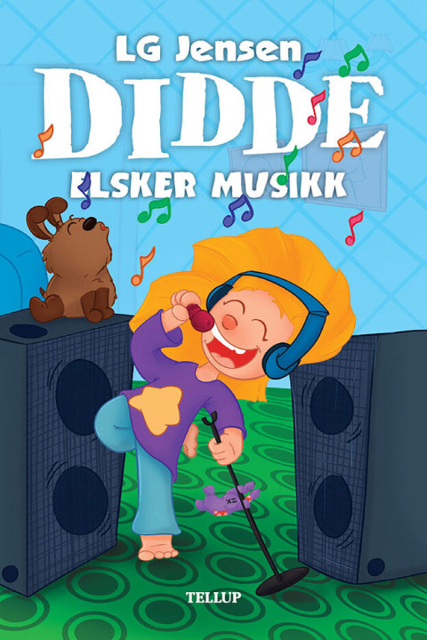 Omslag: Didde elsker alt #3: Didde elsker musikk