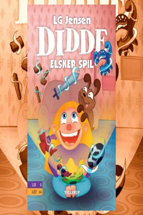 Omslag: Didde elsker alt #4: Didde elsker spil