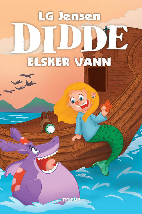 Omslag: Didde elsker alt #5: Didde elsker vann
