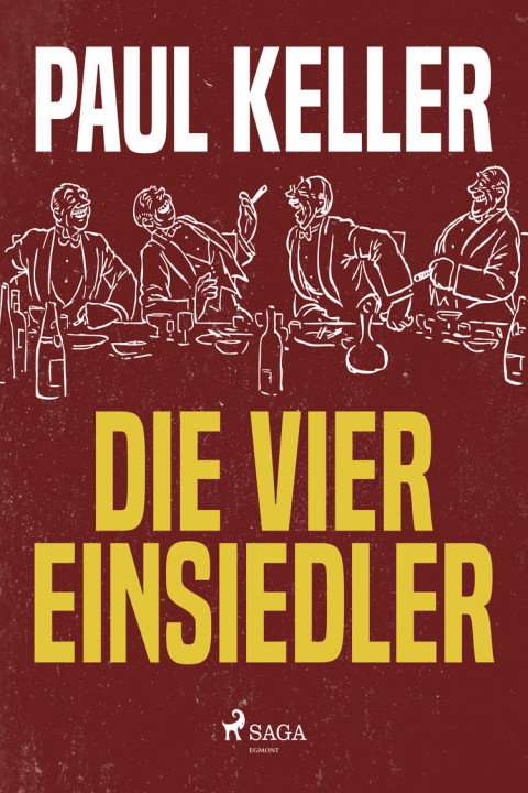 Omslag: Die vier Einsiedler