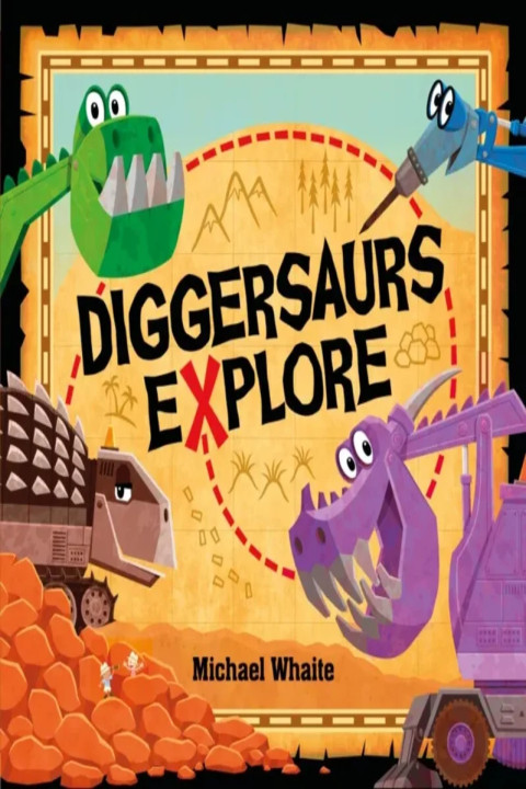 Omslag: Diggersaurs Explore