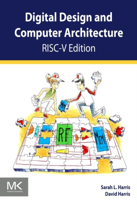 Omslag: Digital Design and Computer Architecture, Risc-v Edition