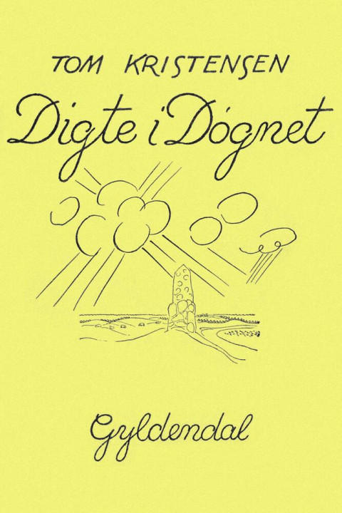 Omslag: Digte i døgnet