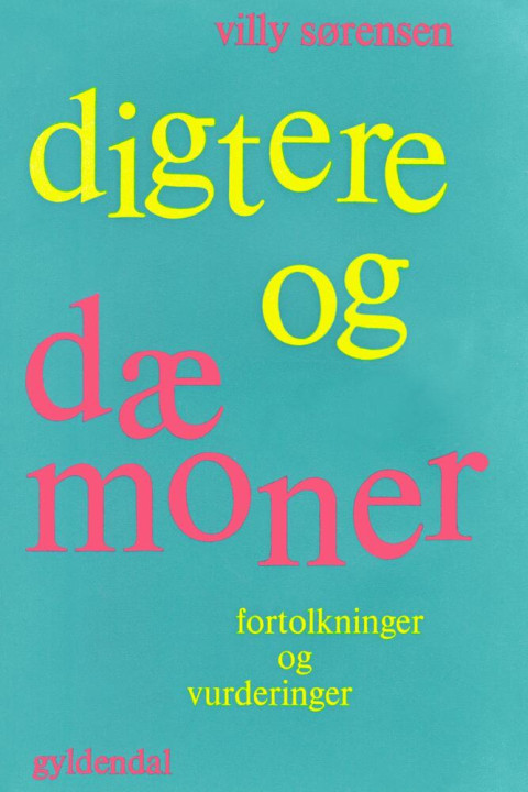 Omslag: Digtere og dæmoner
