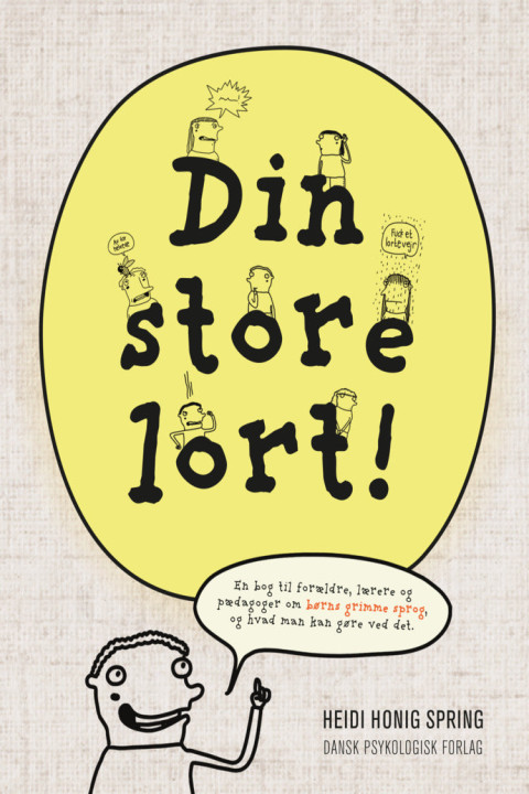 Omslag: Din store lort!