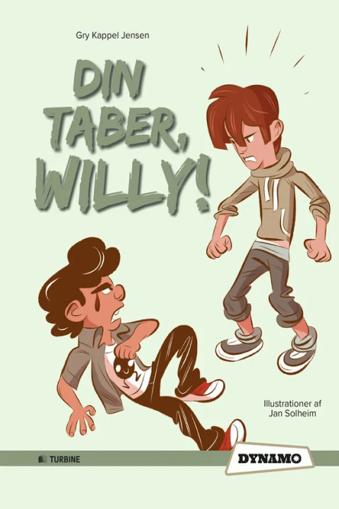 Omslag: Din taber, Willy