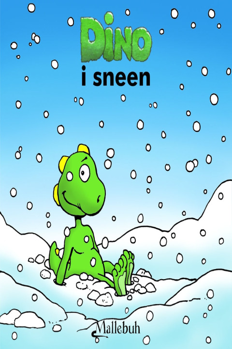 Omslag: Dino i sneen