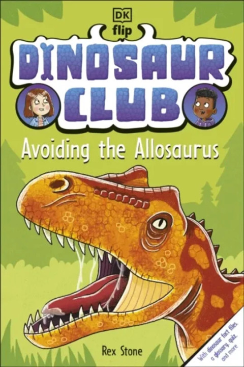 Omslag: Dinosaur Club: Avoiding the Allosaurus