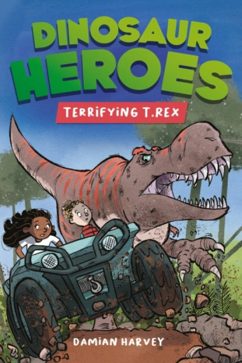 Omslag: Dinosaur Heroes: Terrifying T. Rex