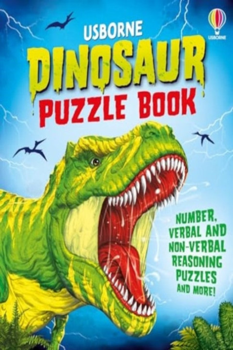 Omslag: Dinosaur Puzzle Book