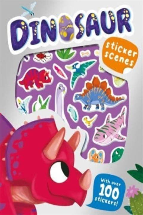 Omslag: Dinosaur Sticker Scenes