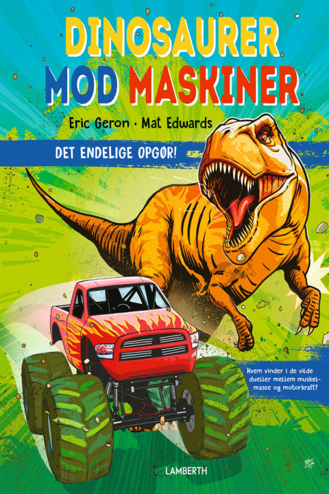 Omslag: Dinosaurer mod maskiner