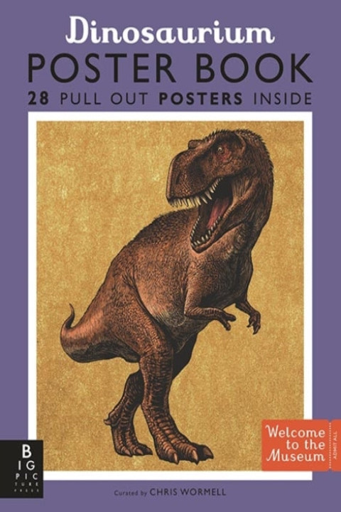 Omslag: Dinosaurium Poster Book