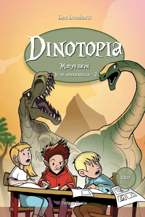 Omslag: Dinotopia - Mistys hævn