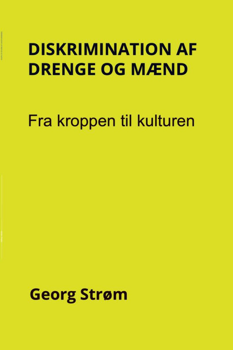 Omslag: Diskrimination af drenge og mænd