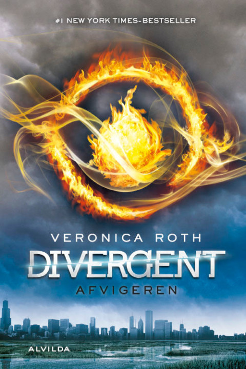 Omslag: Divergent 1: Afvigeren