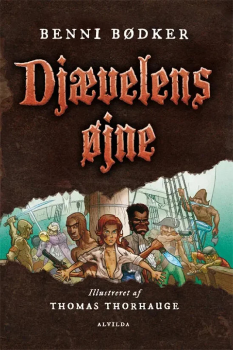 Omslag: Djævelens øjne